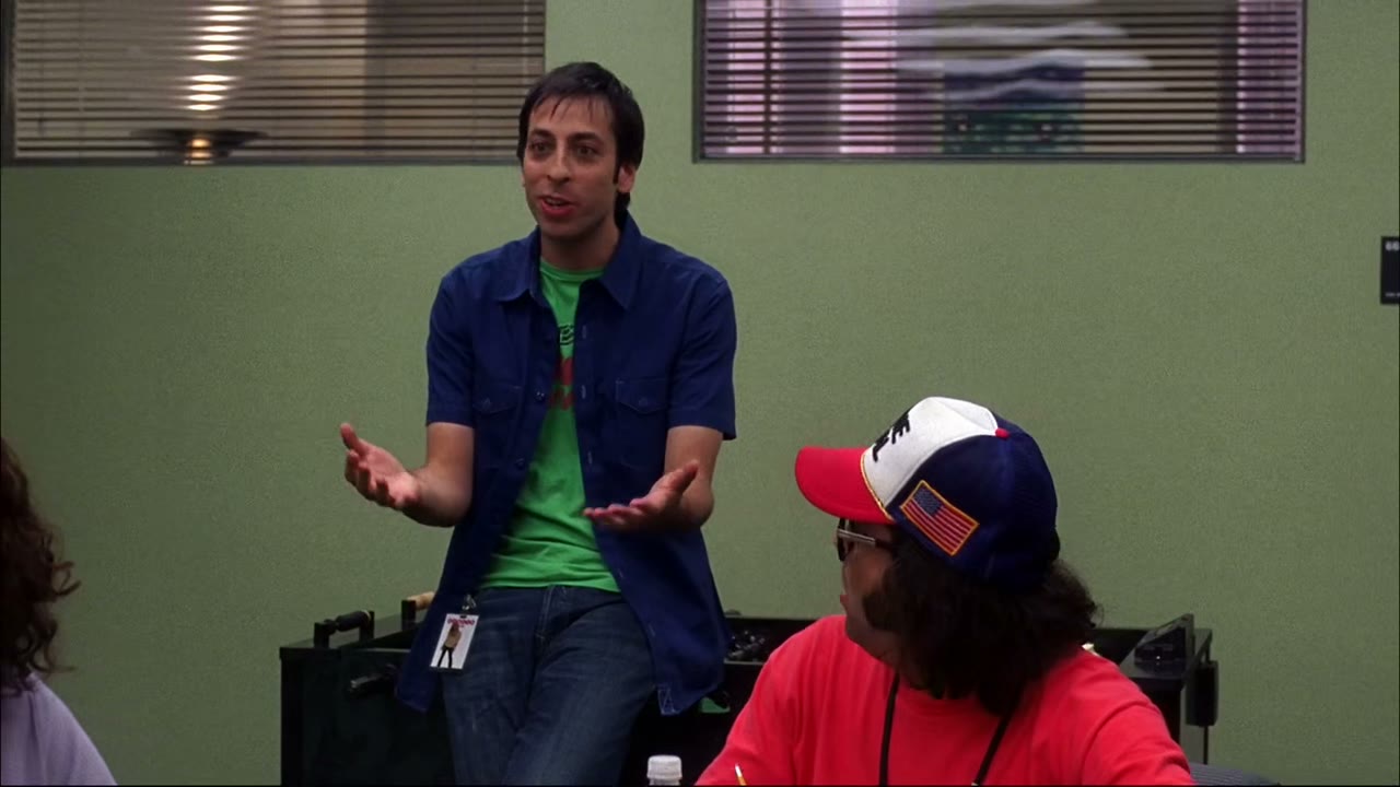 I thought me and you could play Seinfeld and Bill Cos--