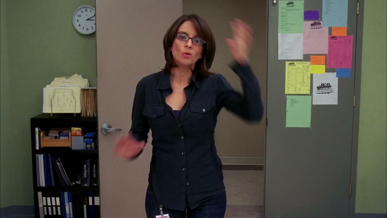 Fine. The important thing is don't take this out on Tracy--