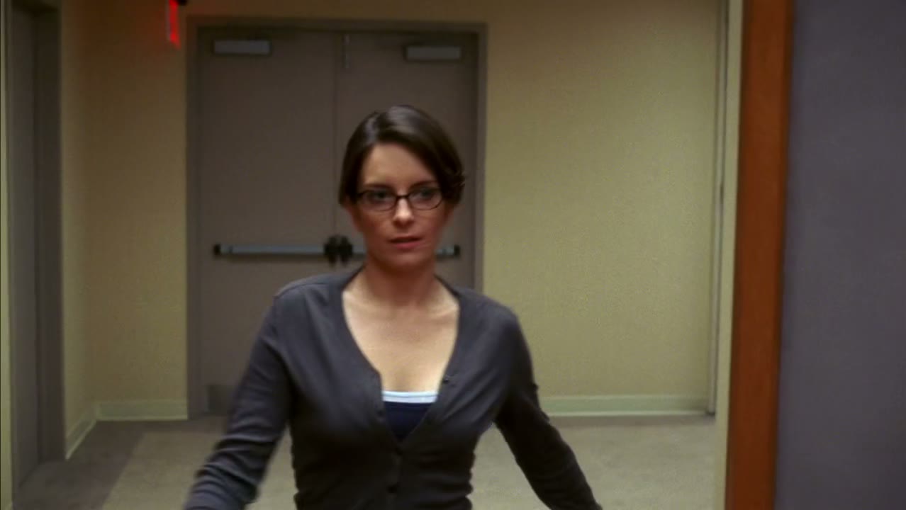 [Elevator dings]