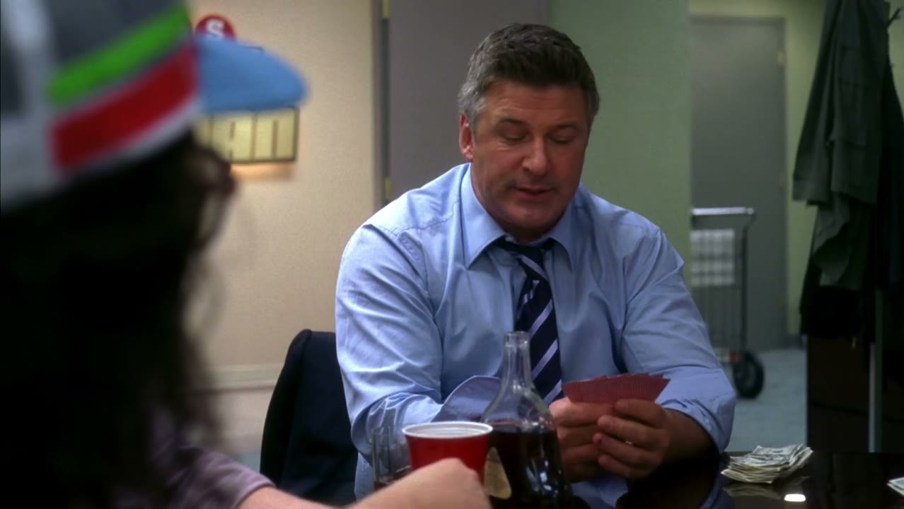 When Frank is bluffing, he asks a series of inane questions