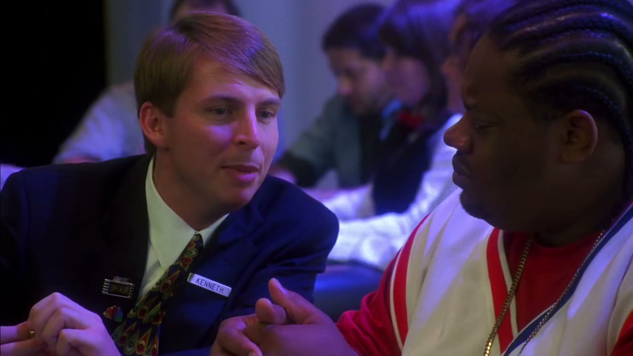 [Whispering] I think he's confusing me with someone else.
