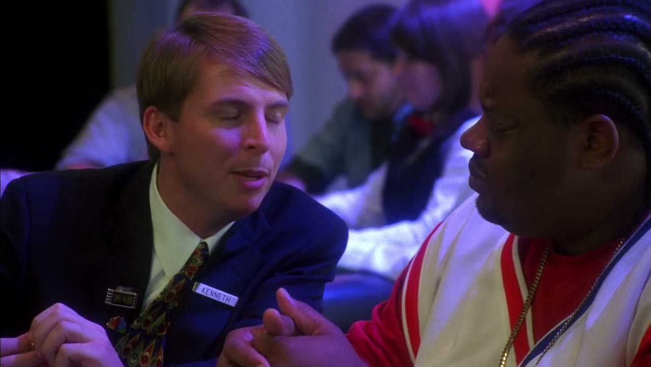 [Whispering] I think he's confusing me with someone else.