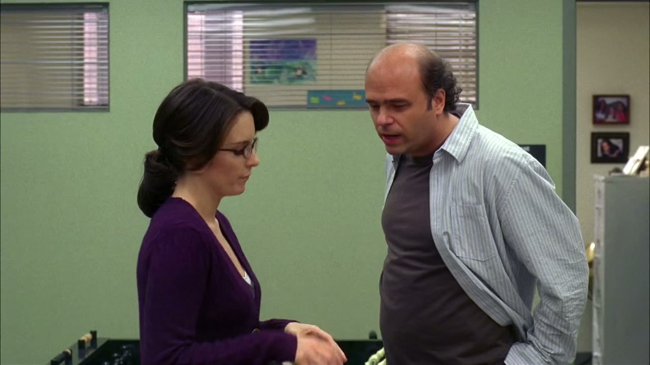 - Probably, yeah. - You have to say something to him.