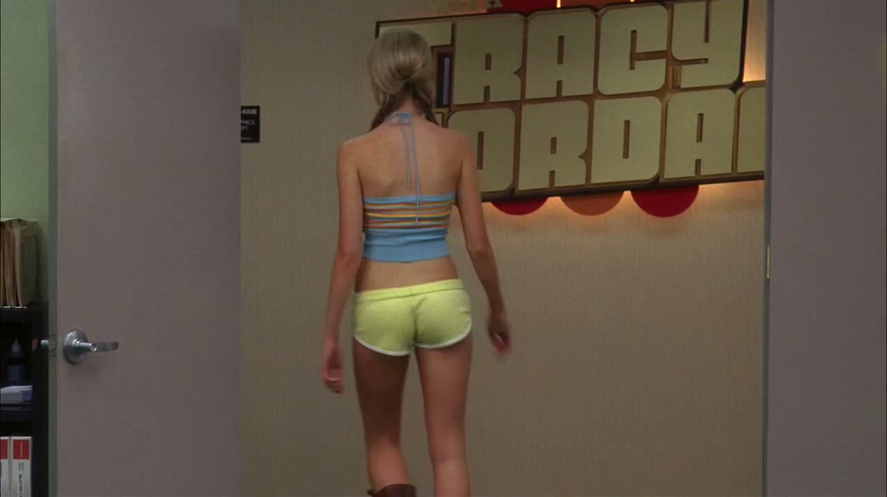 I got to talk to her about her clothes. She can't dress like that.