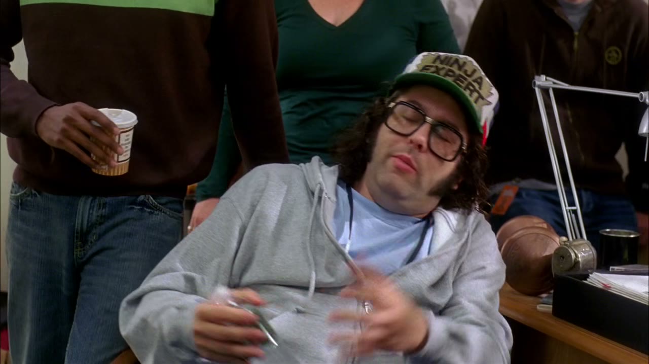 Come on, he's stifling us. I feel like I can't be myself around him.