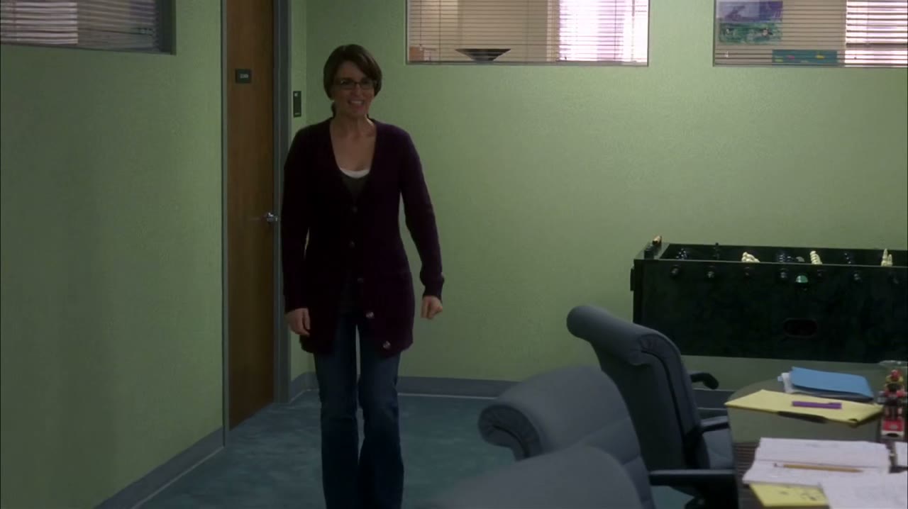 - Hey, Mr Donaghy. - Sorry I'm late.