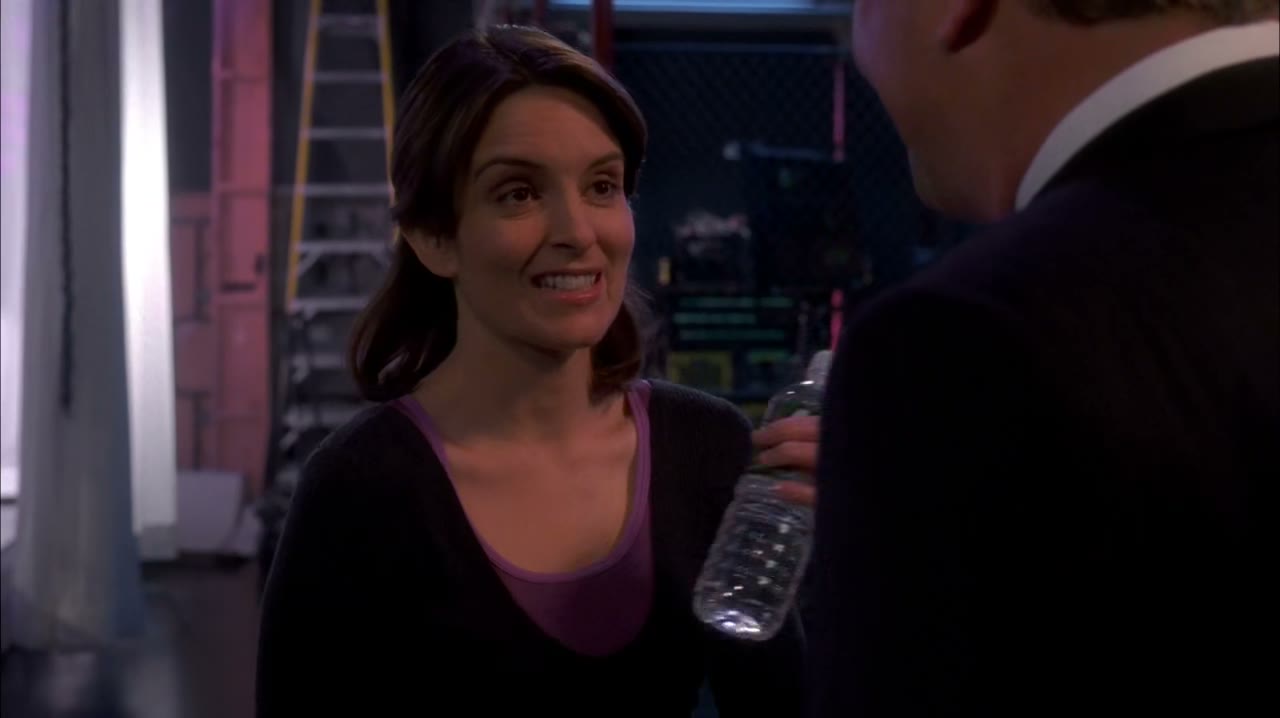 Oh, 'cause I was dancing with Frank?