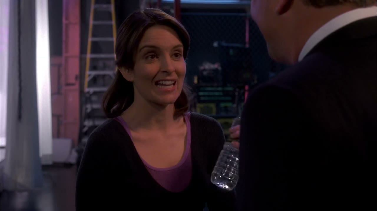 Oh, 'cause I was dancing with Frank?