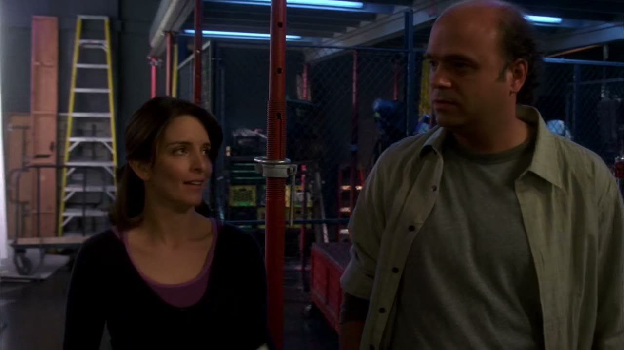 And you're like, "He's a human being." I got to get some new DVDs.