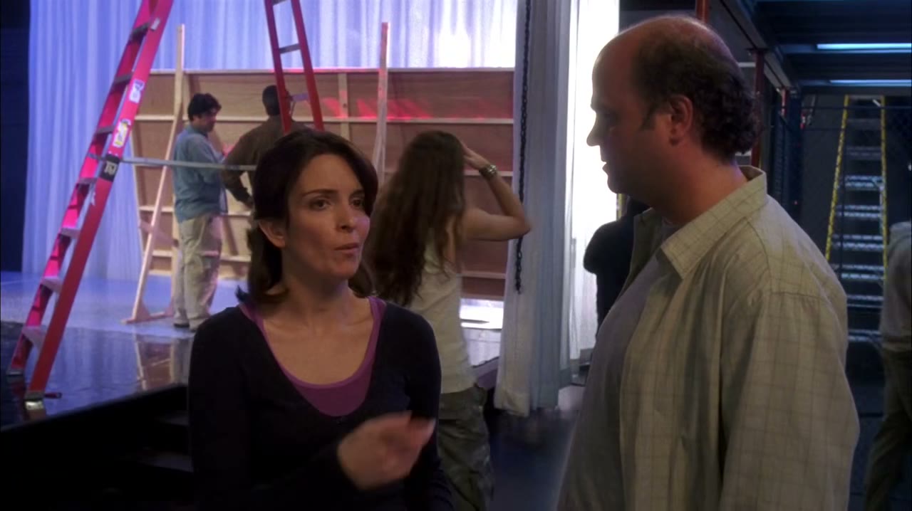 - I was following you. - No, I'm going to wardrobe.