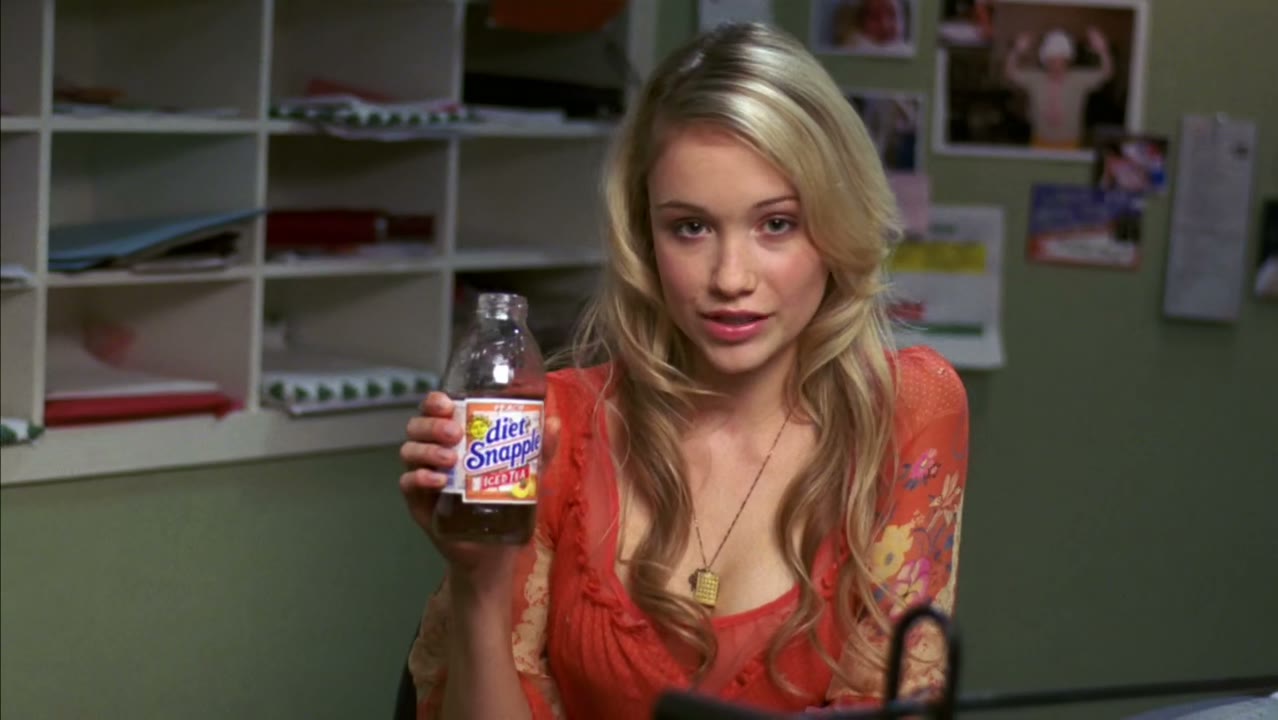 I only date guys who drink Snapple.