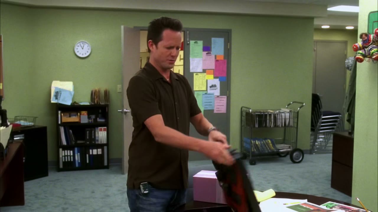 None of you are wearing beepers.