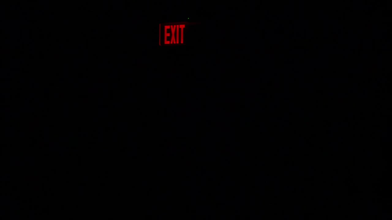 Oh, a blackout. That'll work.