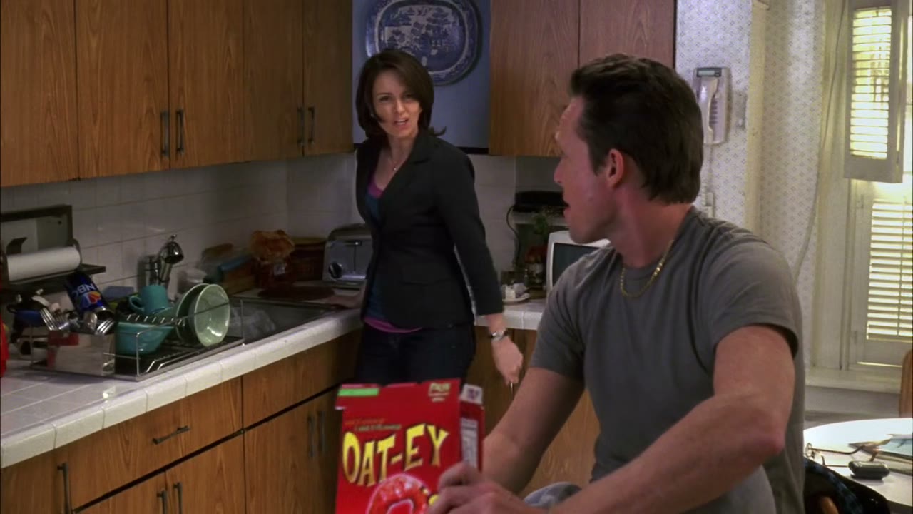 Did you shave in the kitchen?