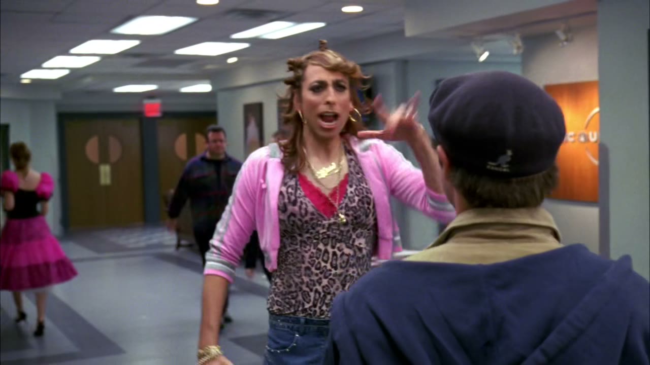 [High-pitched] Rodney!