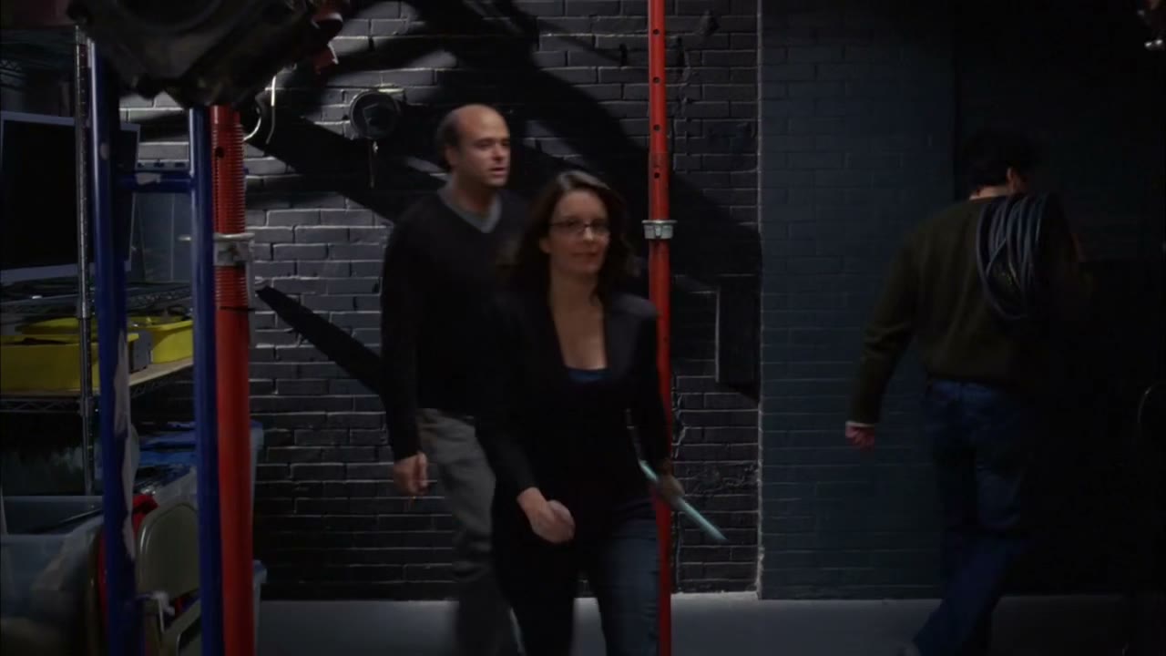 - Is Jenna out here? Is she rehearsing? - She's onstage.