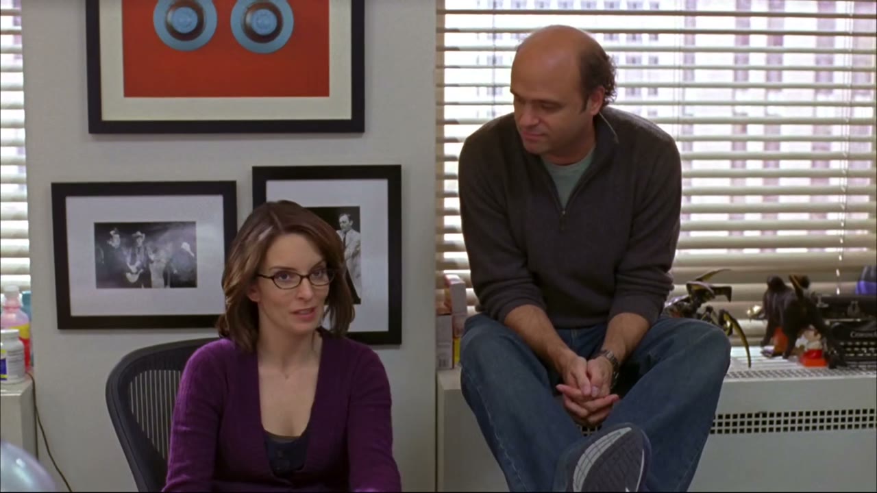 You and Tracy were really funny in that.