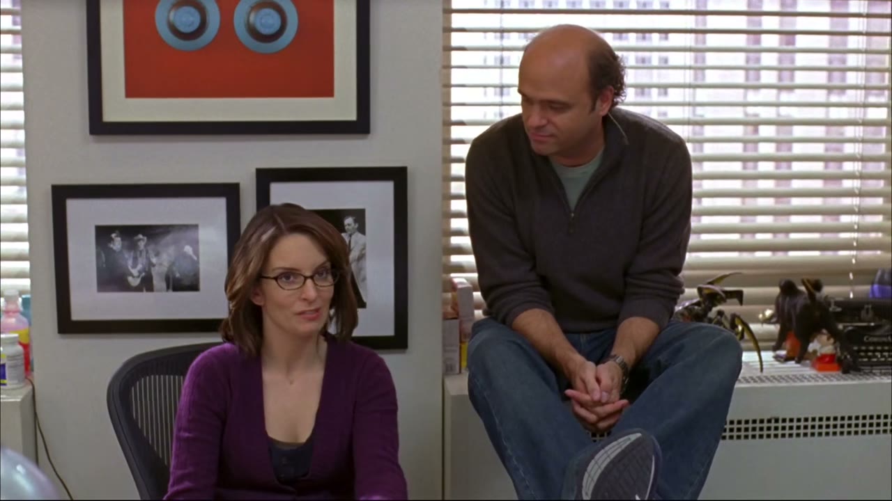 You and Tracy were really funny in that.