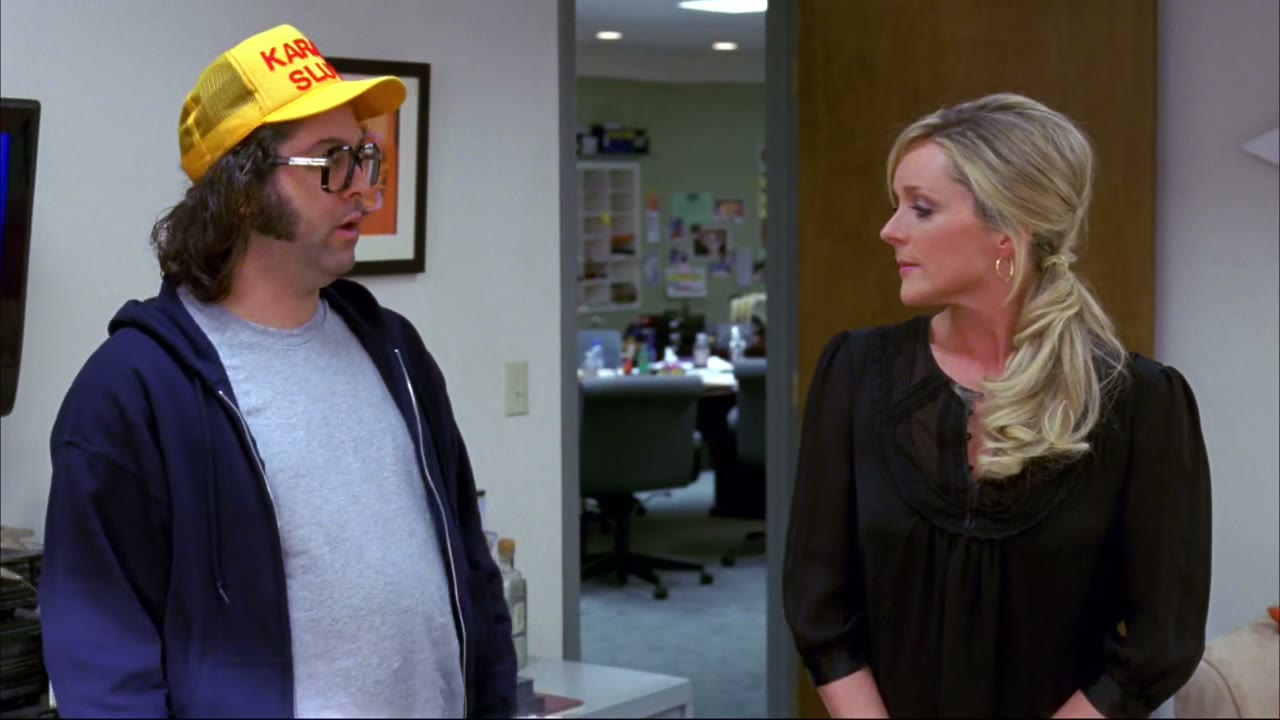 You look weird today.