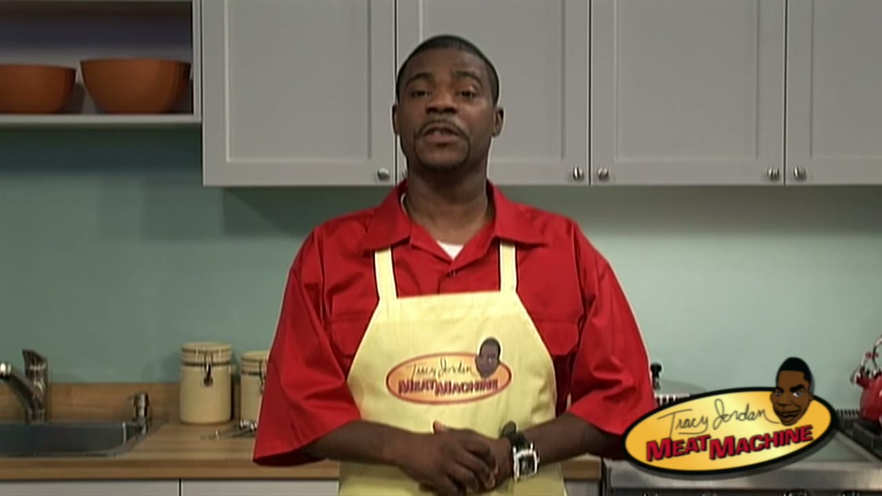 By burning three different types of meat together,