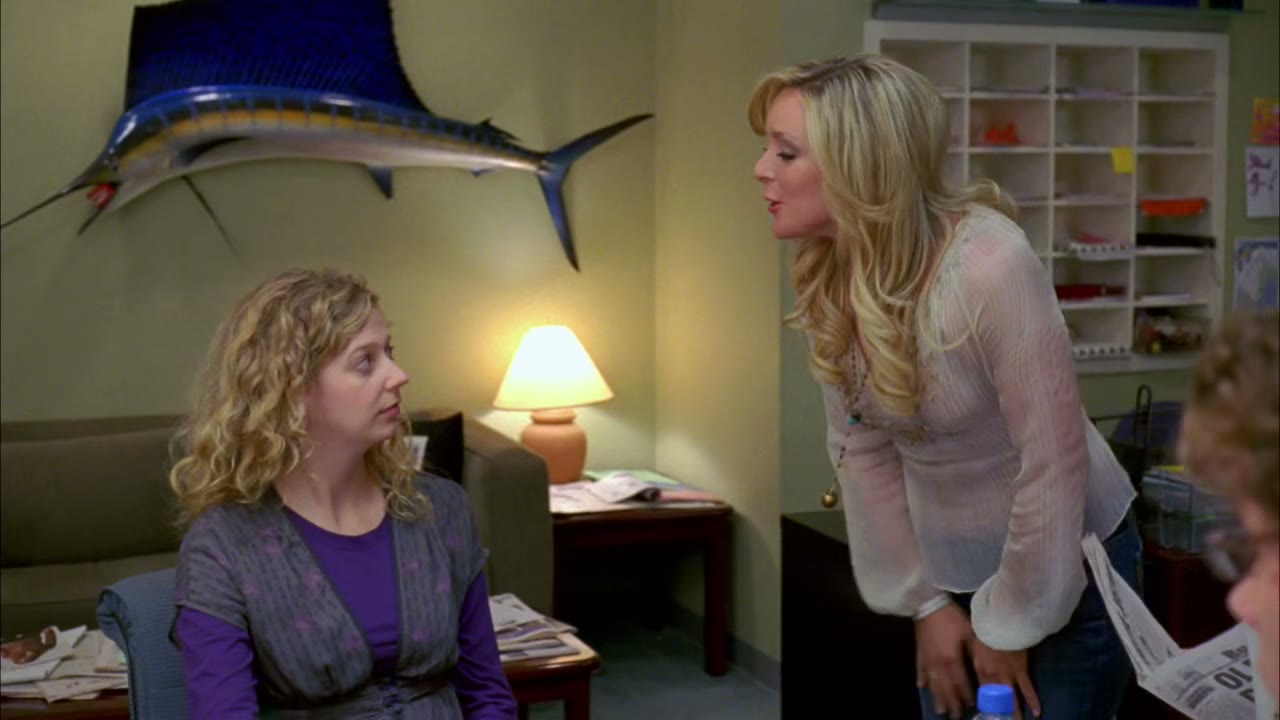 Girl writer, could you tell Liz that I don't--