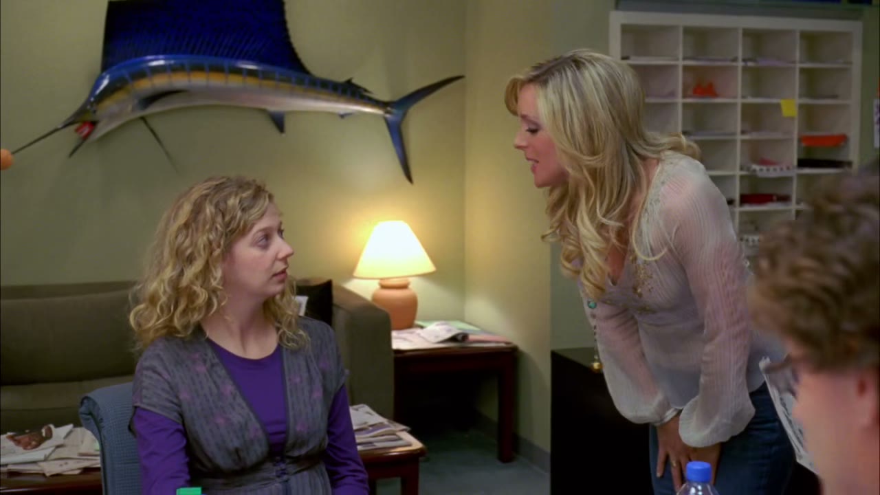 Girl writer, could you tell Liz that I don't--