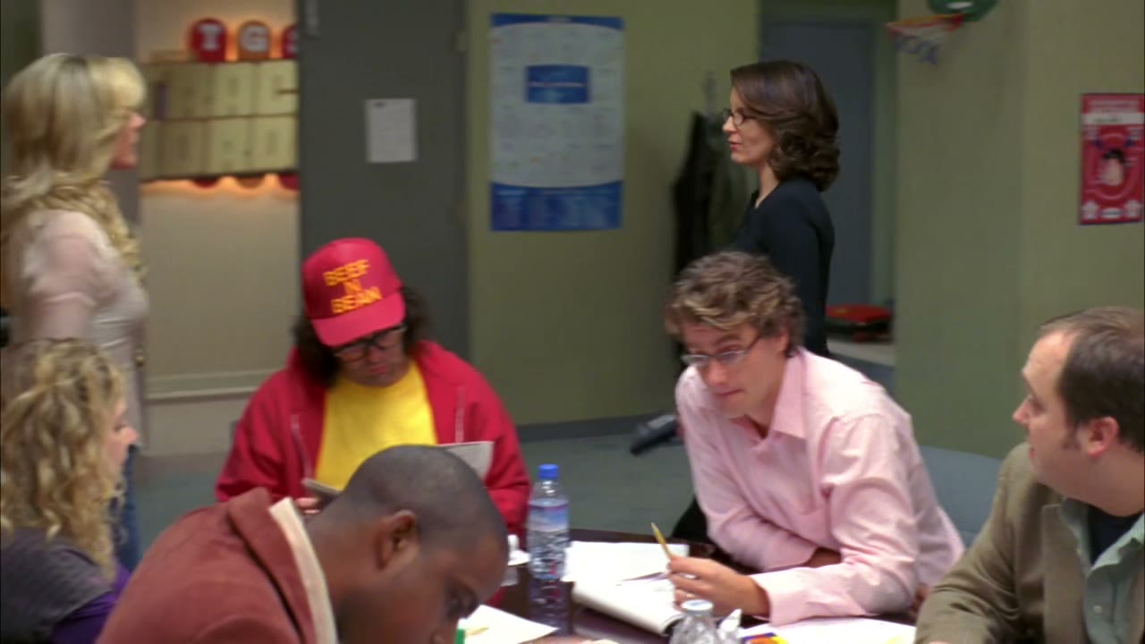 Let's just go in my office and talk.