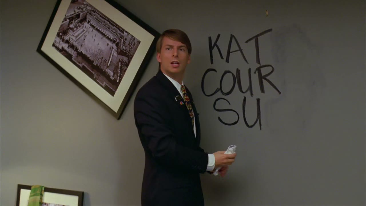 - Kenneth, do you have a minute? - I sure don't.