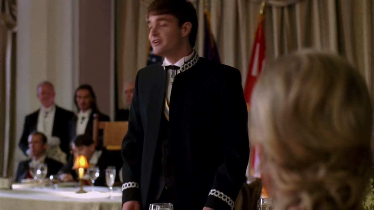 But, uh, his highness has noticed you.