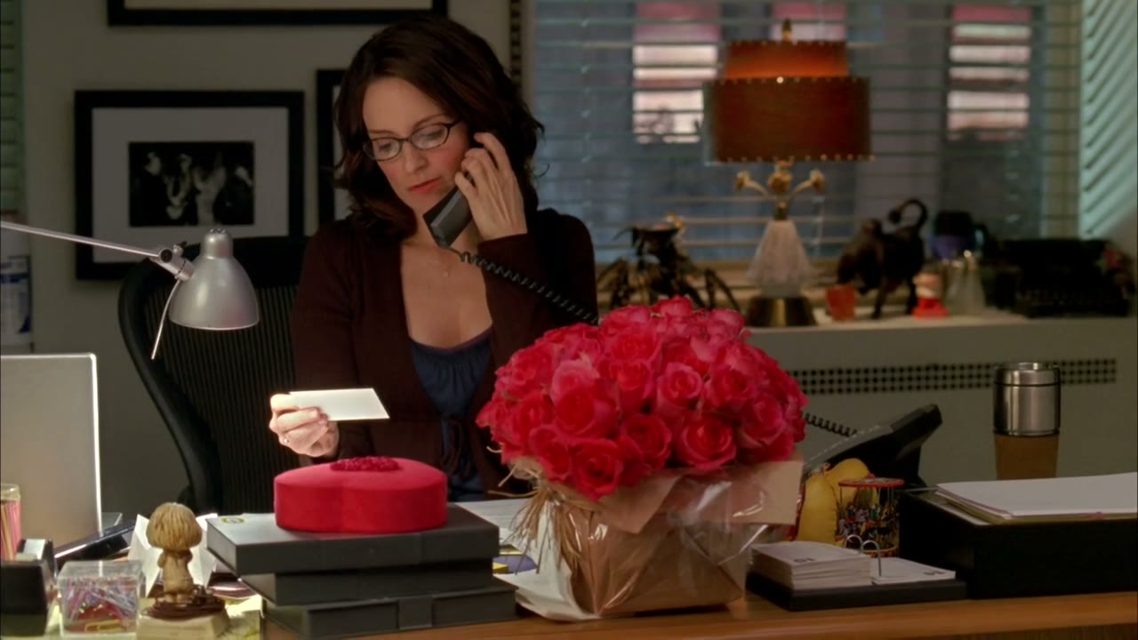 And I received flowers from your shop tonight.