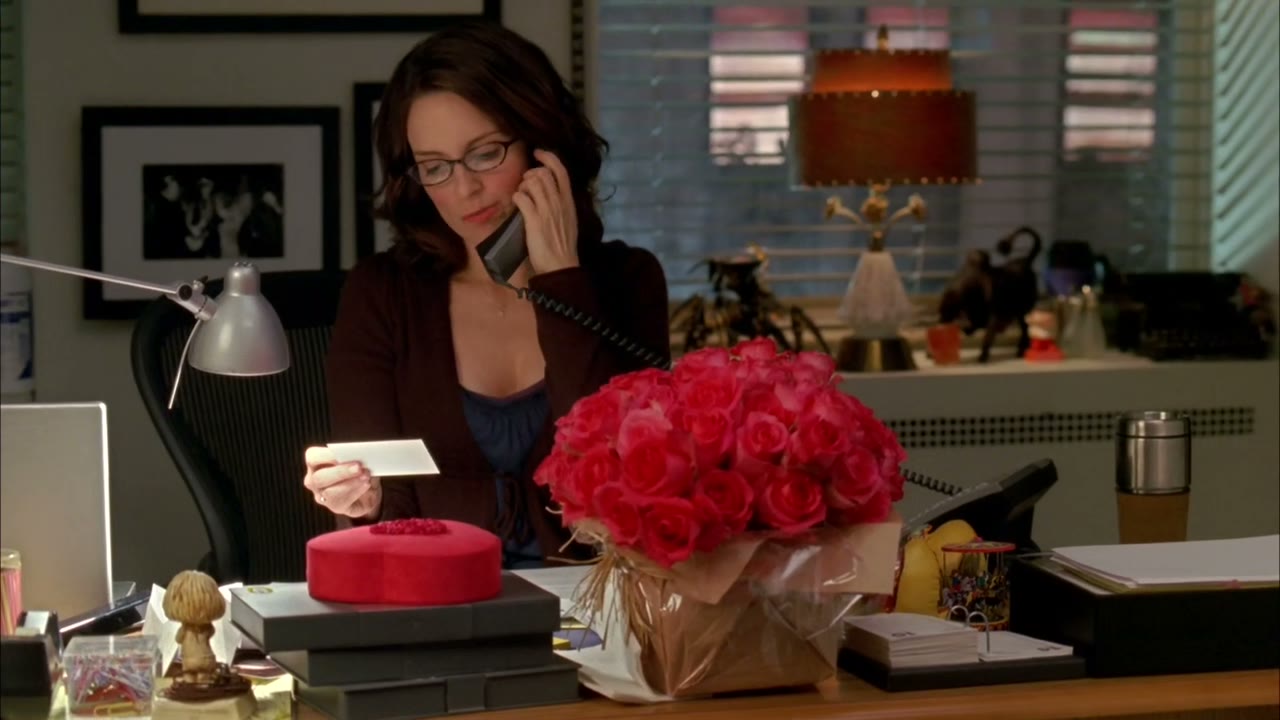And I received flowers from your shop tonight.
