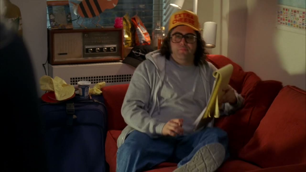 And your big weird glasses,