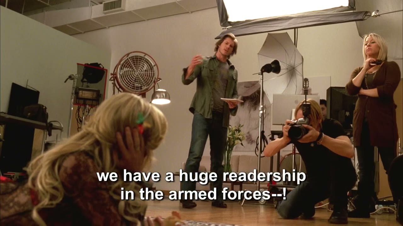 We have a huge readership in the armed forces.
