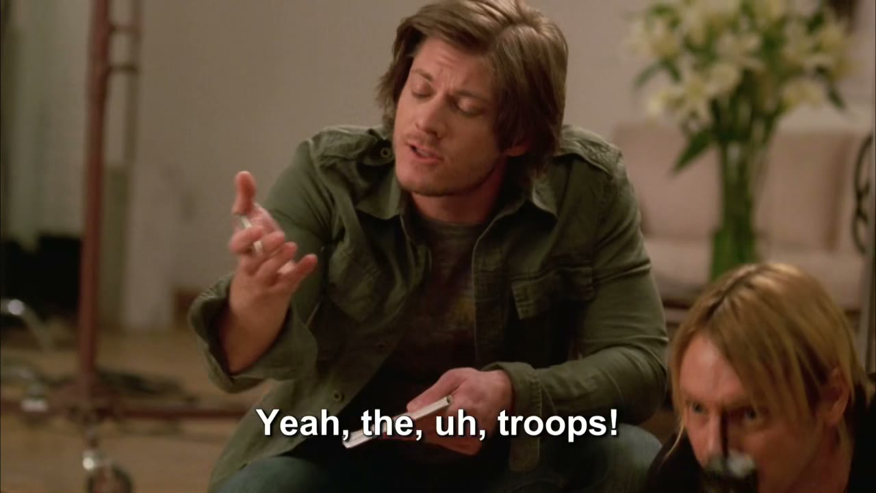 Yeah, the troops.