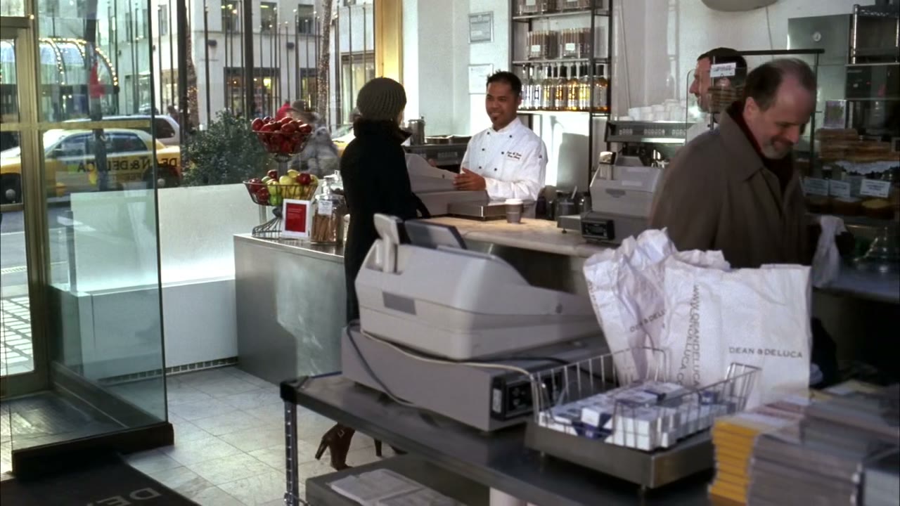 Large chicken soup to go, please.