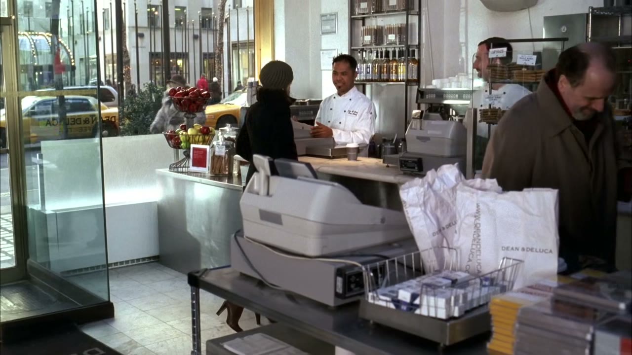 Large chicken soup to go, please.