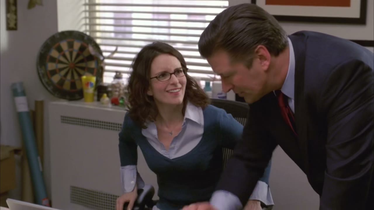 You sit here. And don't watch the mother, just watch the baby.