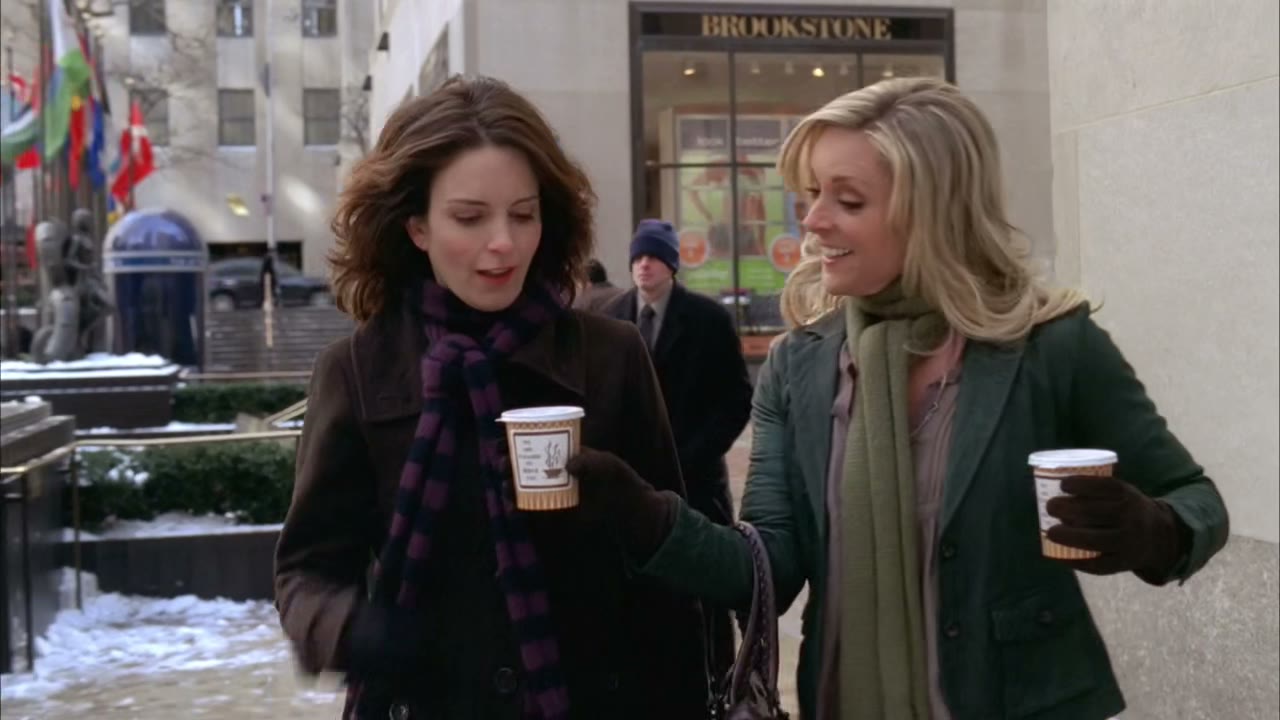 - Hi, I got you coffee. - Thanks.