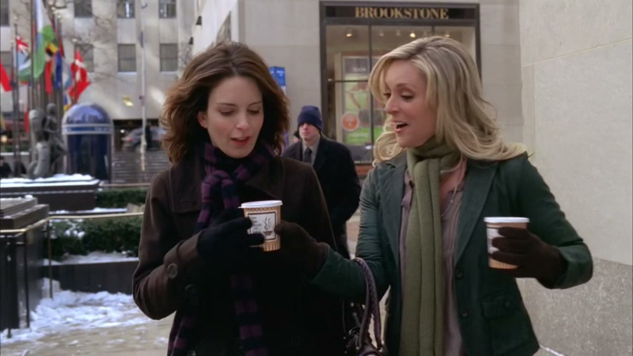- Hi, I got you coffee. - Thanks.