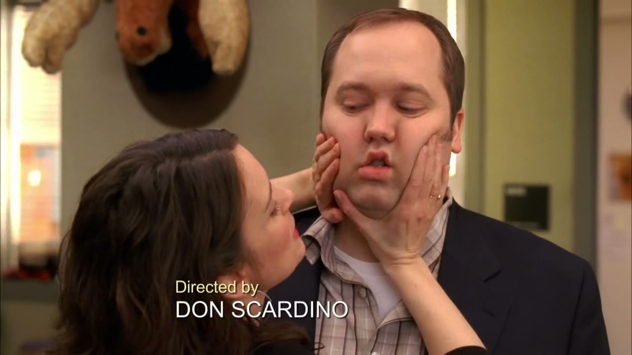 You got a face like a baby's bottom.