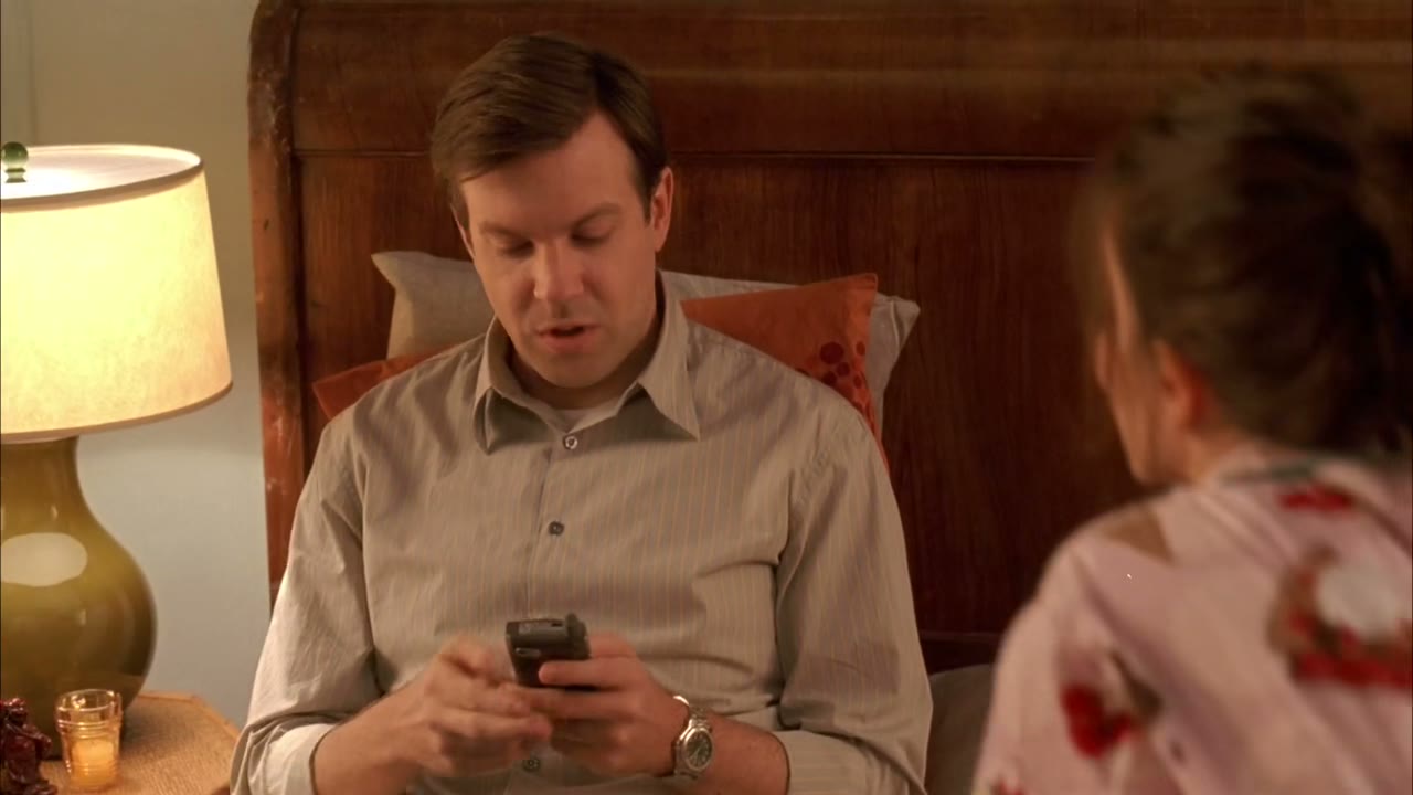 He's just saying "hi." Oh, he wants to meet at that diner on 71 st.