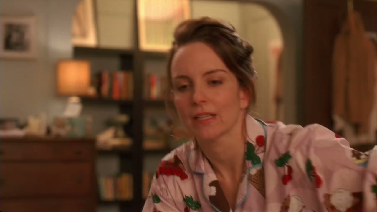 - And "Don't let the bed..." - All right, enough. Give me that.