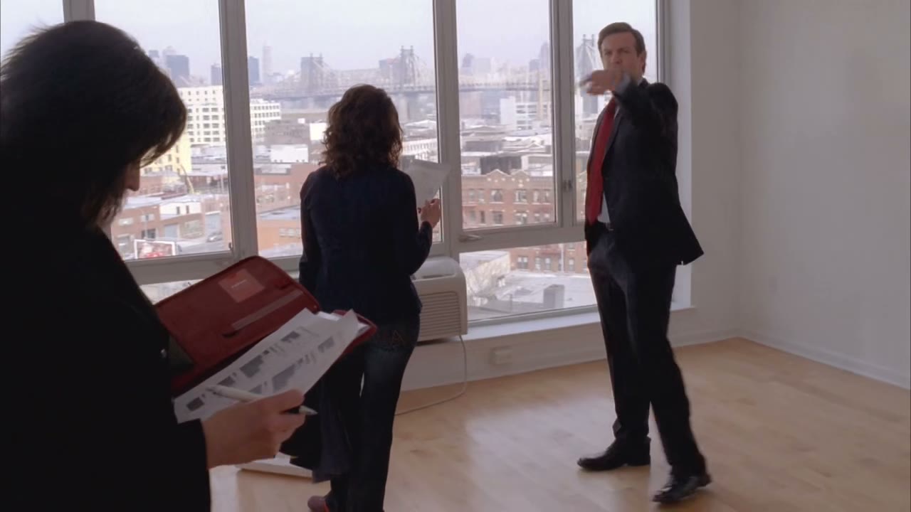See, now, I could hang a huge TV right there.