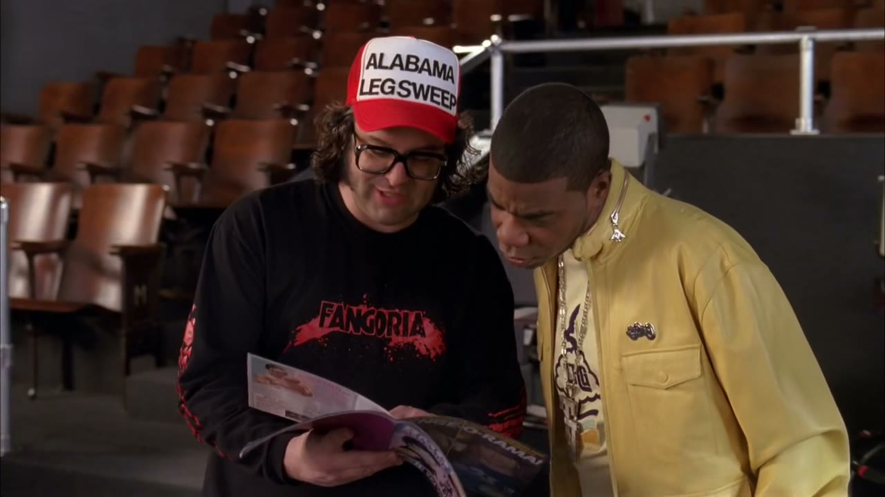 Look here. "Tracy Jordan has made a career