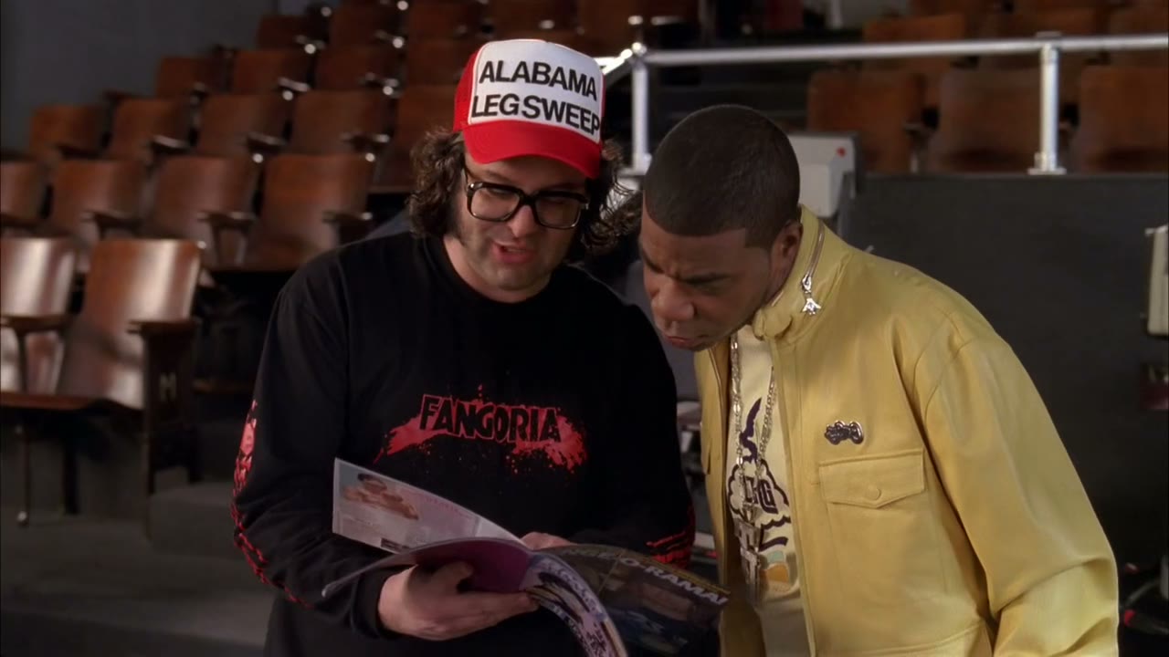 Look here. "Tracy Jordan has made a career