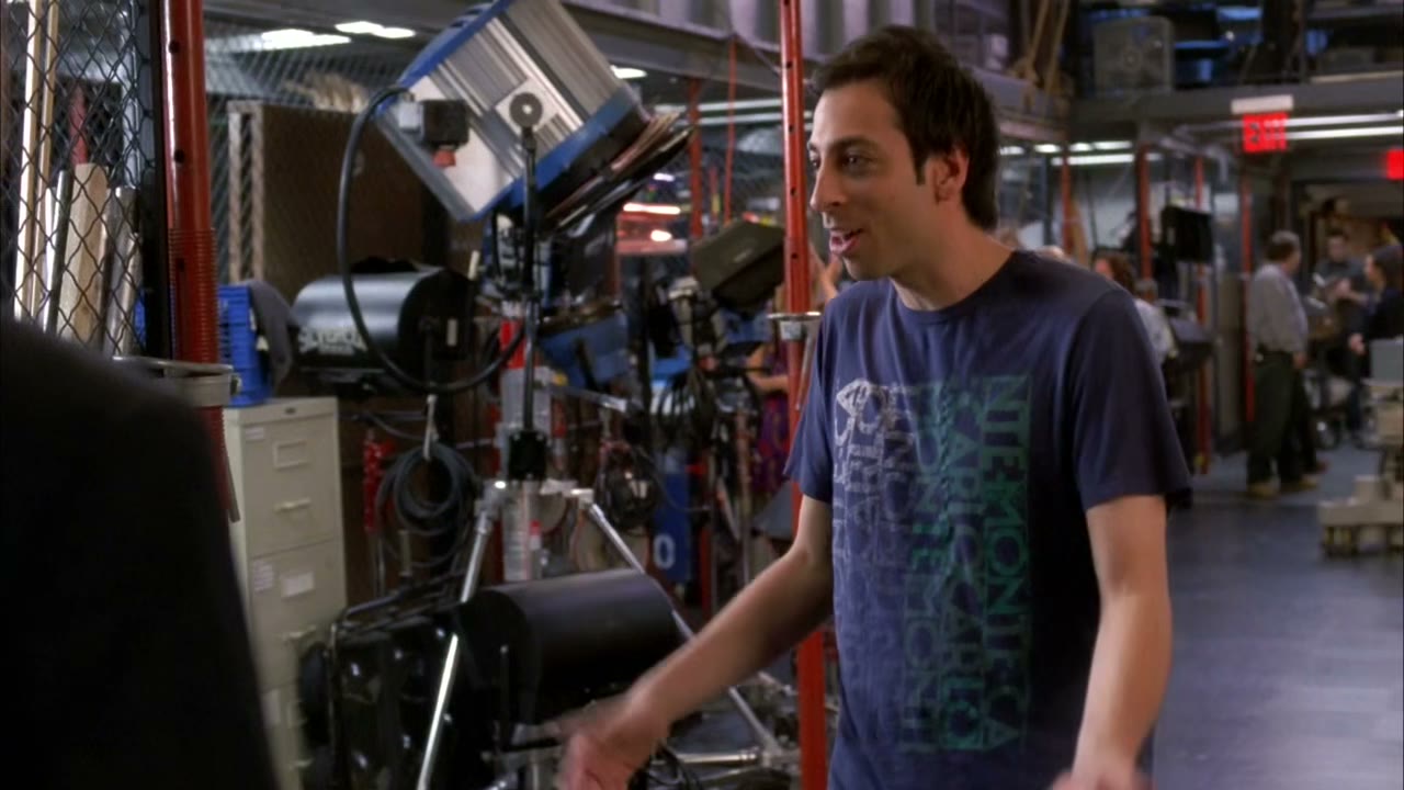 I could do the thing where I walk like Robocop.