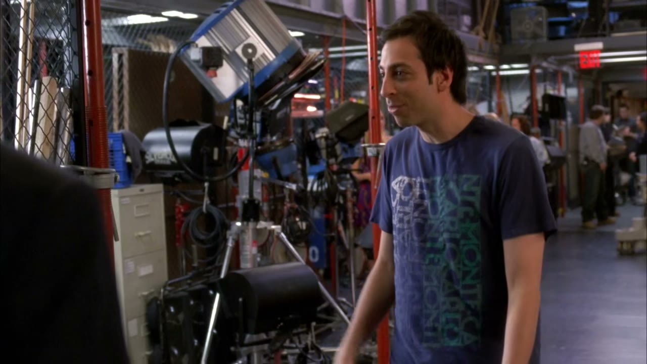 I could do the thing where I walk like Robocop.