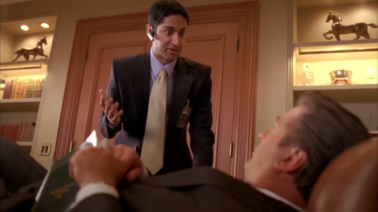 Sir, Jerry Seinfeld is here to see you.