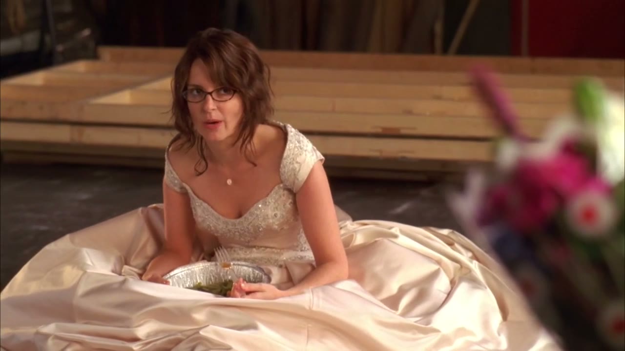 It's a wedding dress.