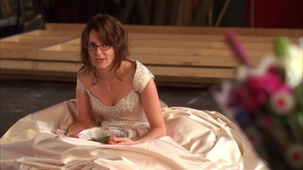 It's a wedding dress.